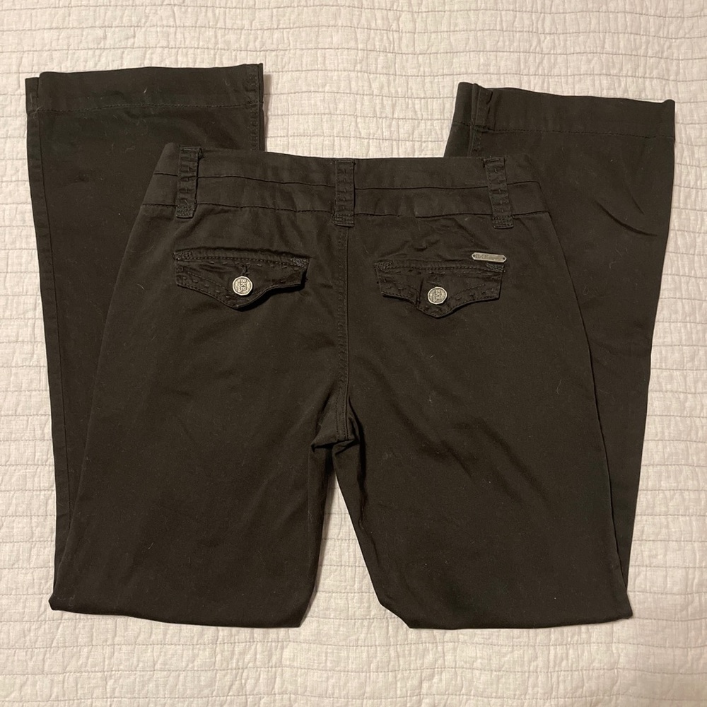 BKE Casuals Serena Black Slacks Pants 27